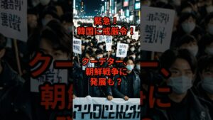 🚨緊急🚨韓国に戒厳令!クーデター、朝鮮戦争に発展も? #韓国 #尹大統領 #朝鮮 #北朝鮮 #第三次世界大戦 #国会 #野党 #議員 #ソウル #韓国戒厳令 #韓国大丈夫 #トランプ #バイデン