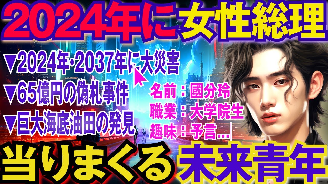 【不思議体験】2058年からやってきた未来人・國分玲。2024年の地震にも言及。彼が警告する「日本の未来・世界の危機」とは？【スレゆっくり解説】