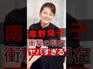 南野陽子が億円を超える債務を背負った後の変化#shorts #Japan #video
